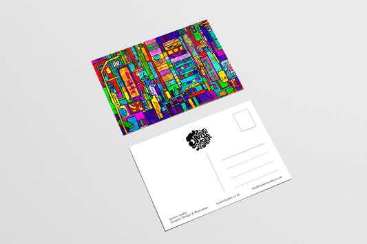 Tokyo Psychedelic Postcard image 1