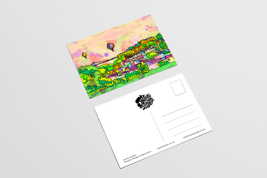 Bristol Psychedelic Postcard image 1