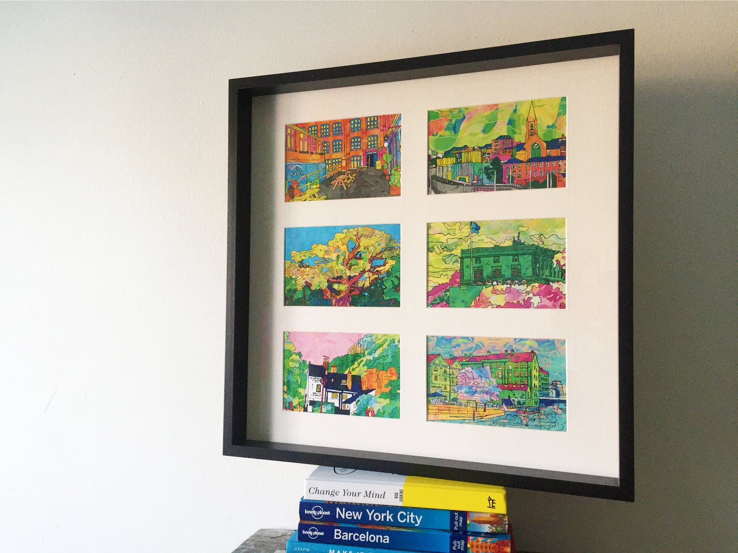 Nottingham Psychedelic Postcard of Contemporary image 5