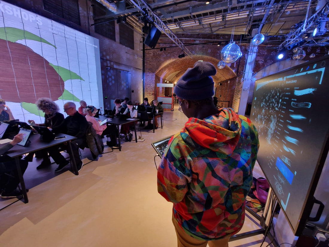 Crocs, Canes & Creativity: Channeling David Hockney with an iPad in Hand