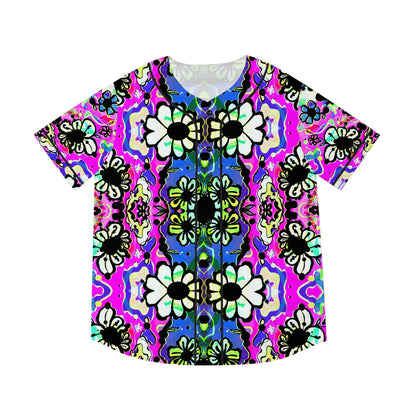 Badu Bloom Baseball Jersey - Sporty Psychedelic Style for Creative Souls image 8