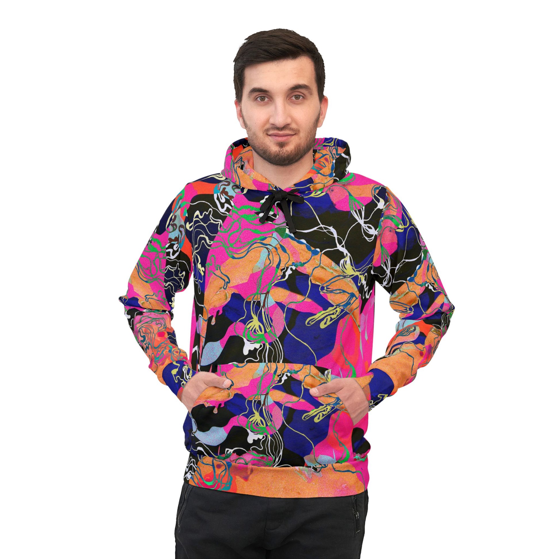  Psychedelic Power Trip – Athletic and Leisure Hoodie image 2