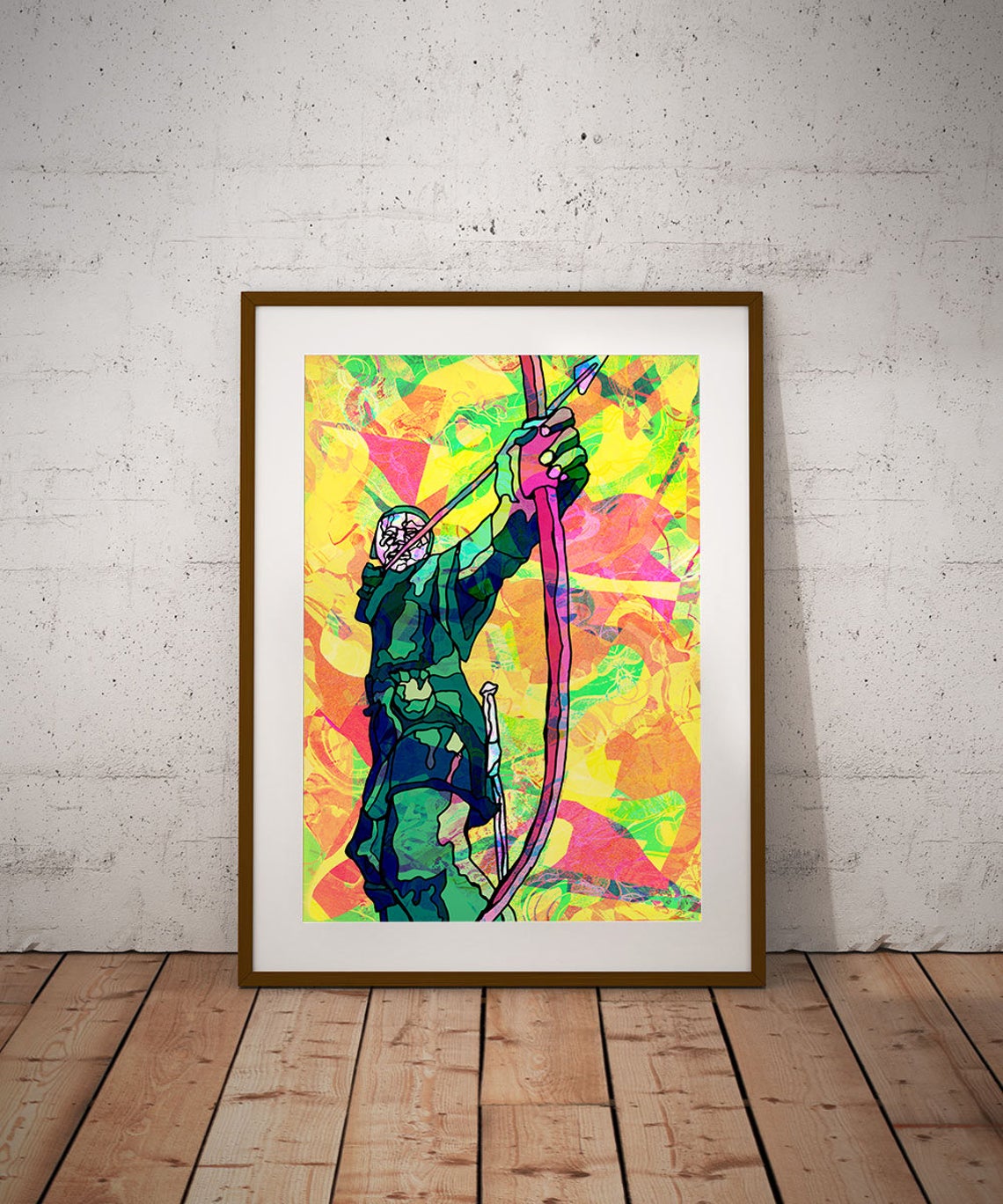 Robin Hood Nottingham Art Print image 0