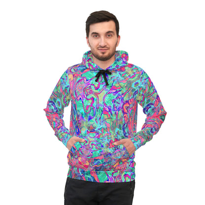 Pink Charmed Water – Psychedelic Festival Hoodie & Everyday Athletic Wear image 2
