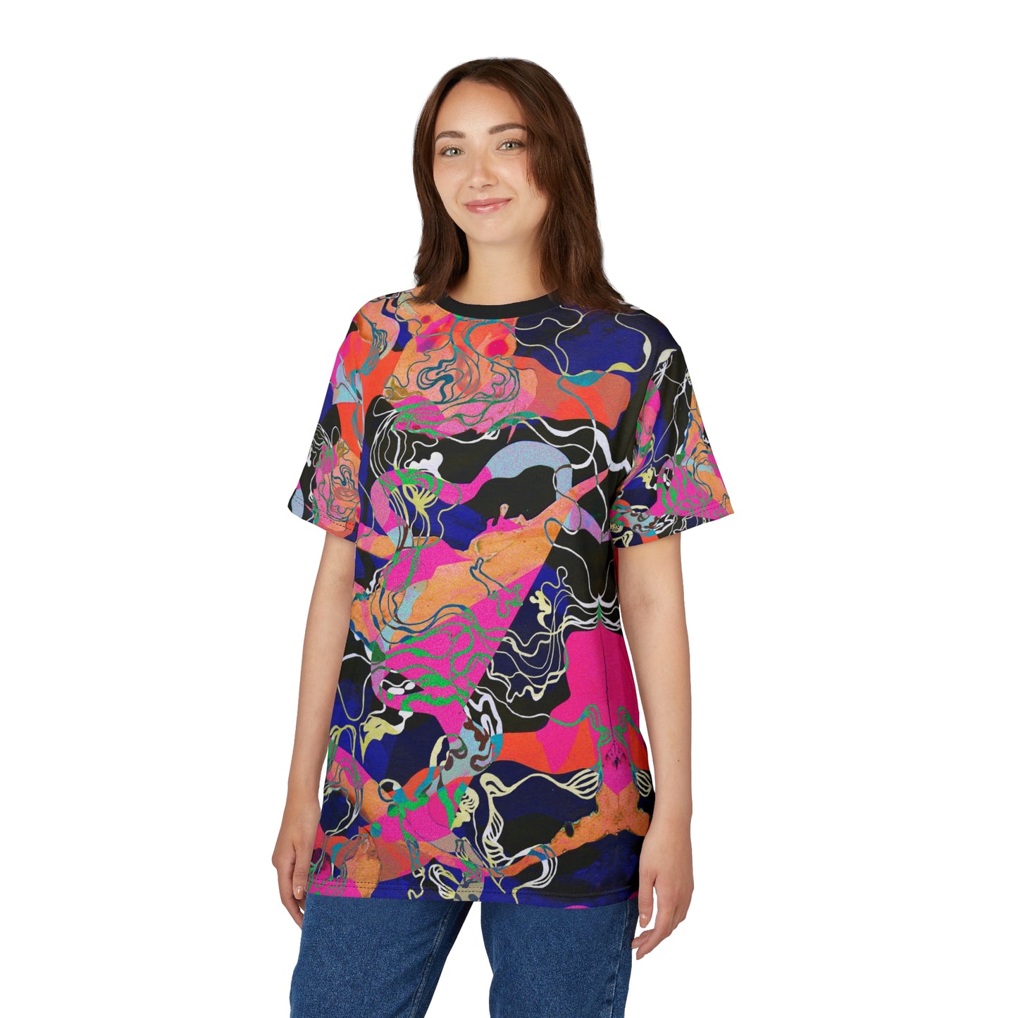 Psychedelic Power Trip Unisex Tee - Trendy Graphic Shirt for Casual Wear image 8