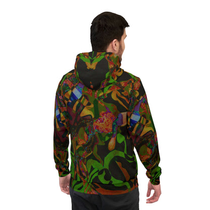 Jungle vs Predator - Psychedelic Abstract Athletic Hoodie  image 9