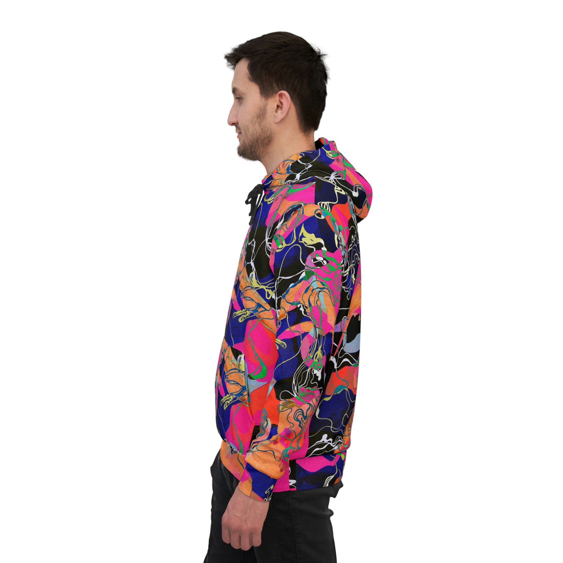  Psychedelic Power Trip – Athletic and Leisure Hoodie image 4