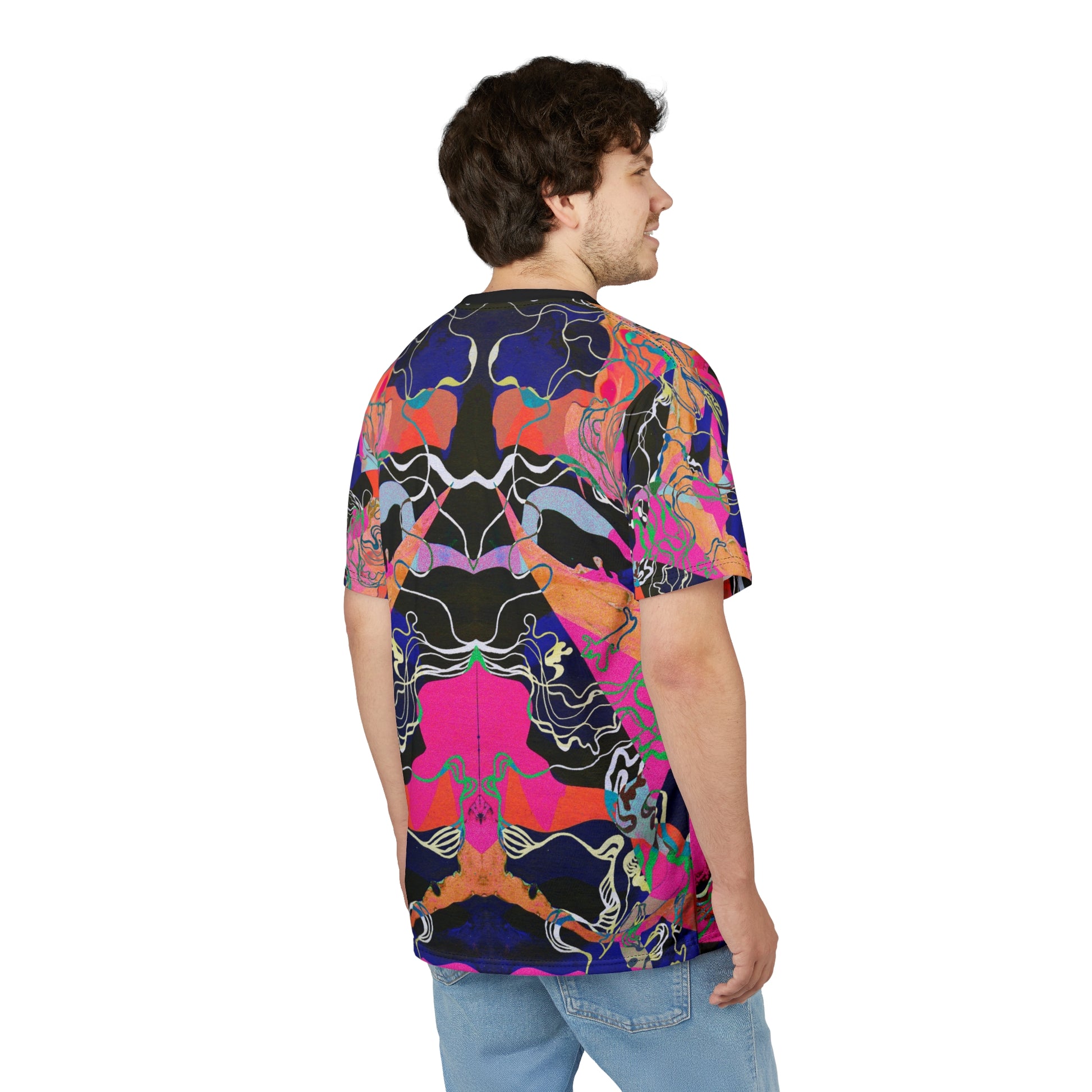 Psychedelic Power Trip Unisex Tee - Trendy Graphic Shirt for Casual Wear image 6