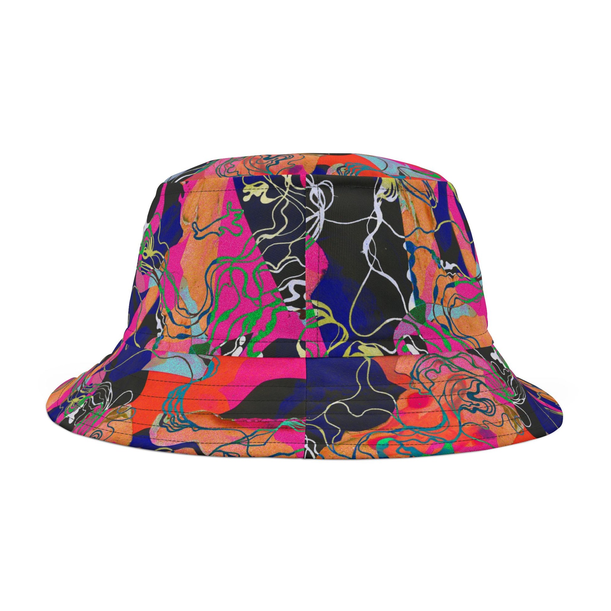 Psychedelic Power Bucket Hat - Festival Fashion & Iconic Everyday Wear image 4