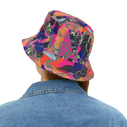 Psychedelic Power Bucket Hat - Festival Fashion & Iconic Everyday Wear image 7