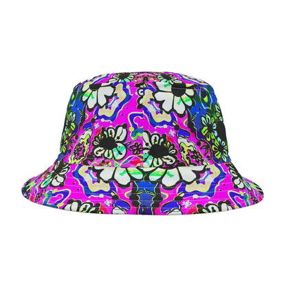 Badu Bloom – Psychedelic Unisex Bucket Hat image 3