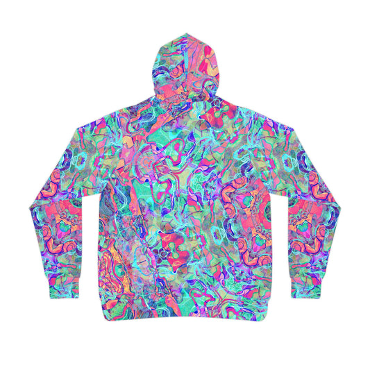 Pink Charmed Water – Psychedelic Festival Hoodie & Everyday Athletic Wear image 1