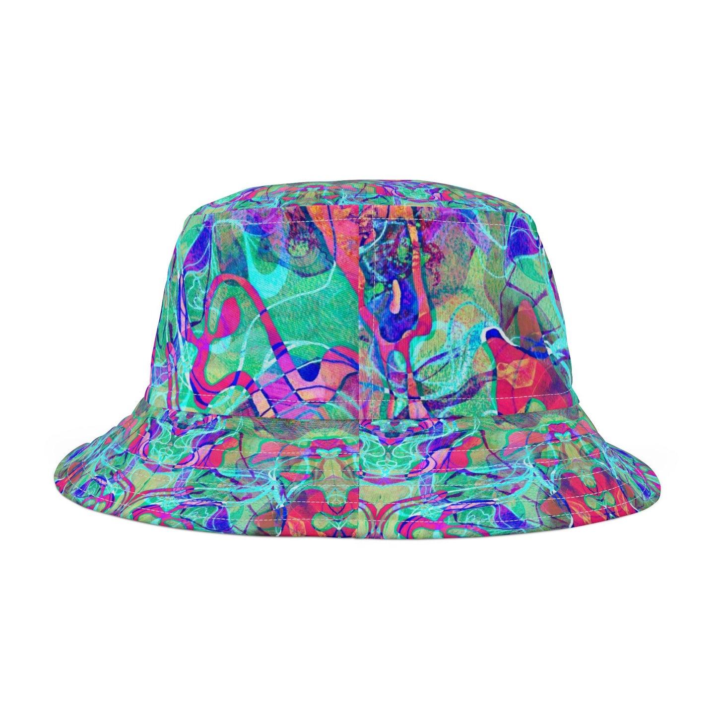 Pink Charmed Water - Psychedelic Festival & Everyday Bucket Hat  image 5