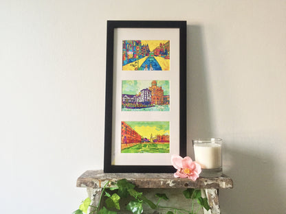 Manchester Shambles Square Psychedelic Postcard image 4