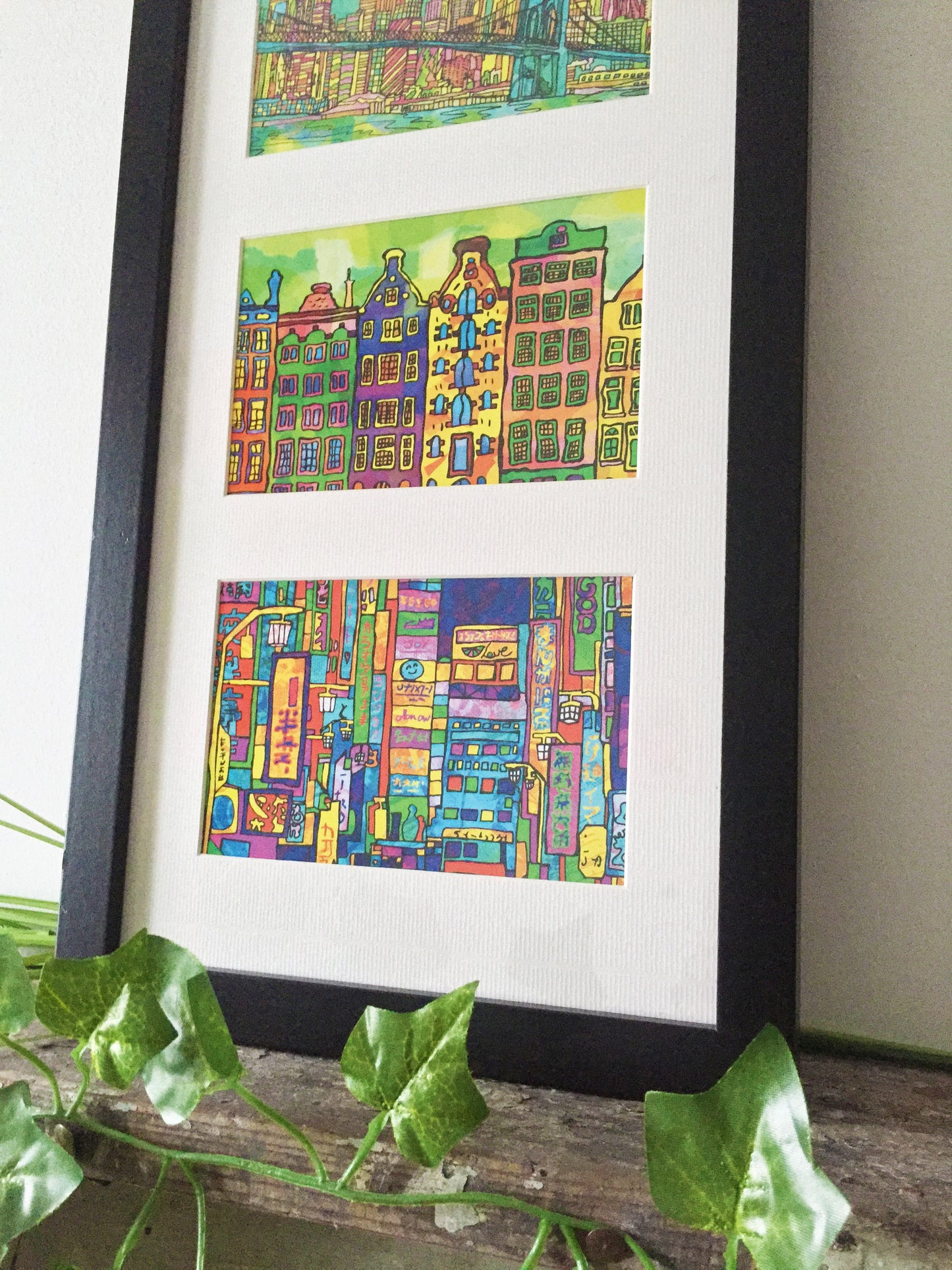 Amsterdam Psychedelic Postcard image 4