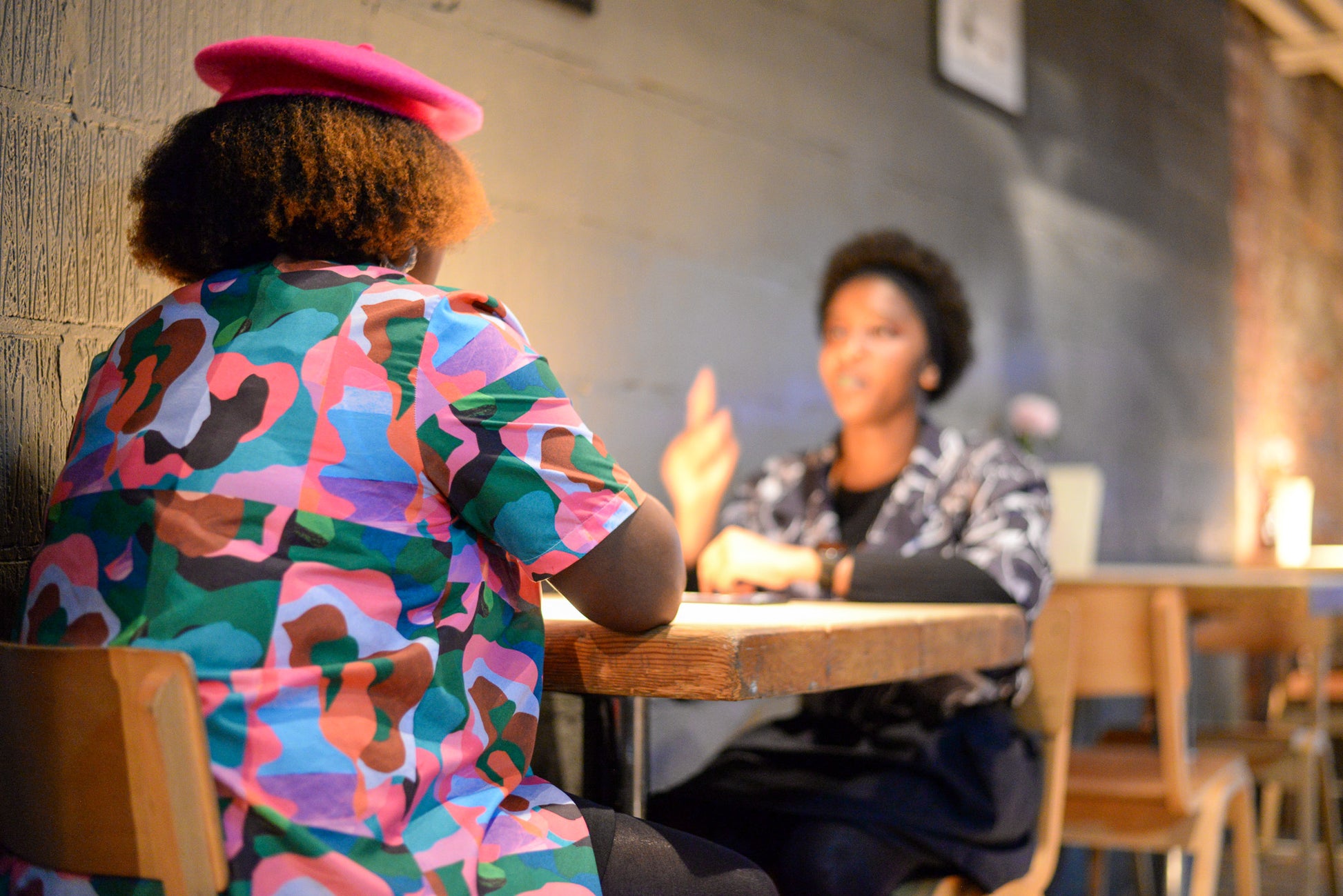 Pink Psychedelic Camouflash - Button-up Unisex Summer Hawaiian Shirt  image 4