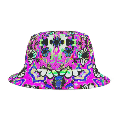 Badu Bloom – Psychedelic Unisex Bucket Hat image 1