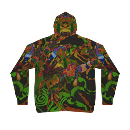 Jungle vs Predator - Psychedelic Abstract Athletic Hoodie  image 7