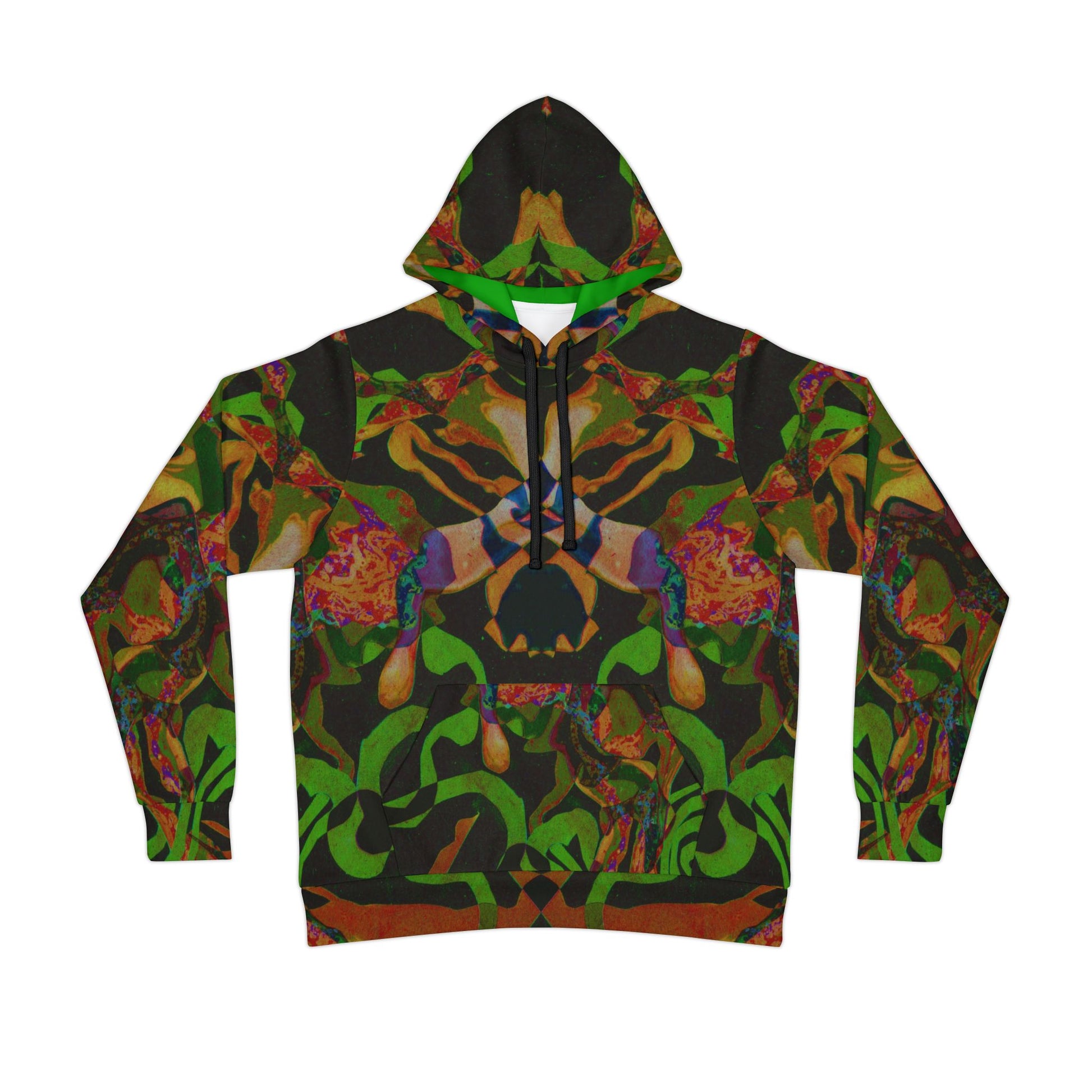 Jungle vs Predator - Psychedelic Abstract Athletic Hoodie  image 6