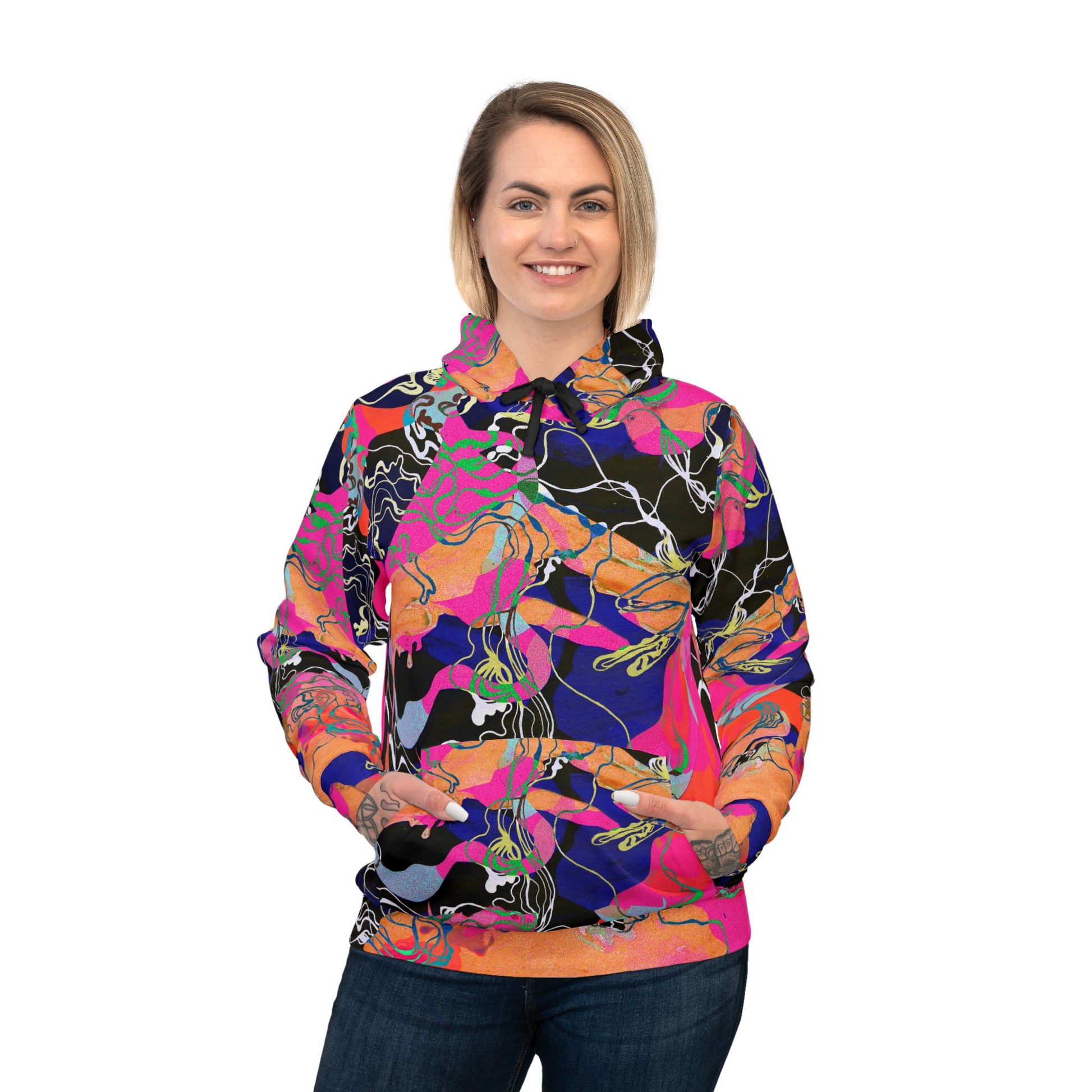  Psychedelic Power Trip – Athletic and Leisure Hoodie image 8