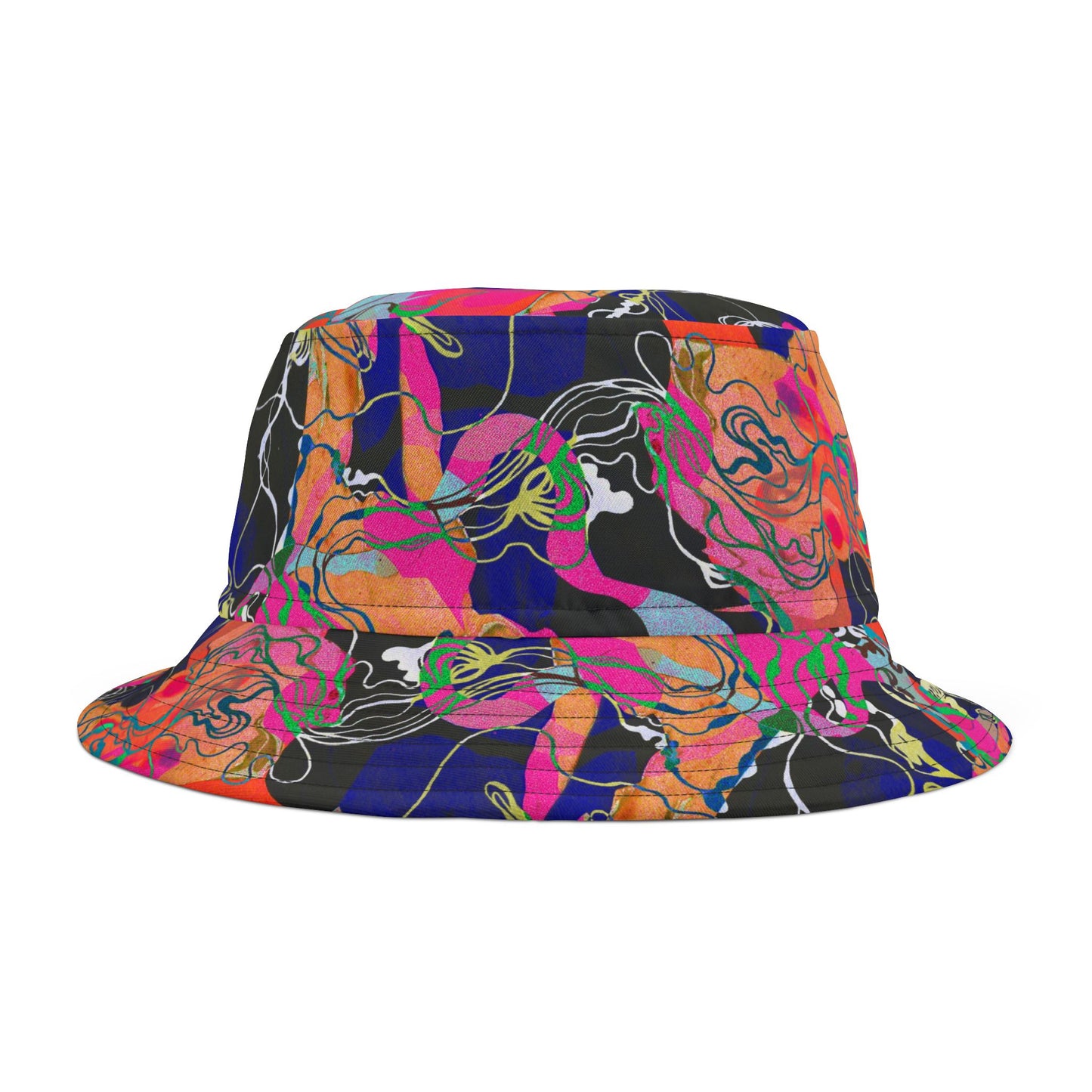 Psychedelic Power Bucket Hat - Festival Fashion & Iconic Everyday Wear image 3