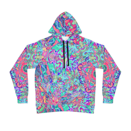 Pink Charmed Water – Psychedelic Festival Hoodie & Everyday Athletic Wear image 0