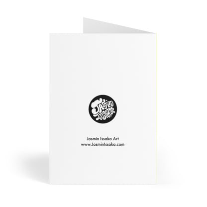 Psychedelic Valentine Card - I love you image 4