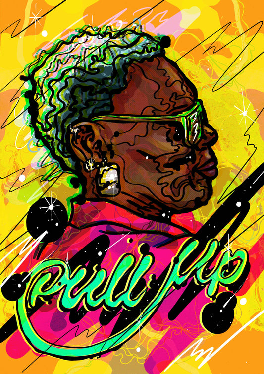 Soul Portraits: Bespoke Afro-Psychedelic Illustration Portraits