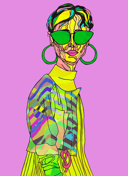 Custom Illustrated Keepsakes - Personalised Psychedelic Portraits of Places, People & Pets