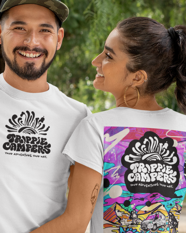 Trippie Campers Psychedelic Style Branding Design by Jasmin Issaka 