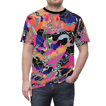 Psychedelic Power Trip Unisex Tee - Trendy Graphic Shirt for Casual Wear image 9