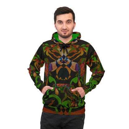 Jungle vs Predator - Psychedelic Abstract Athletic Hoodie  image 10
