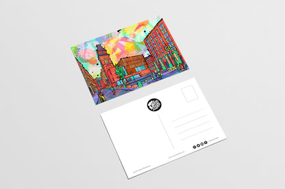 Manchester Ancoats Psychedelic Postcard image 3