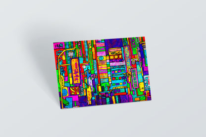 Tokyo Psychedelic Postcard image 0