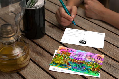 Edinburgh Postcard of Calton Hill image 3