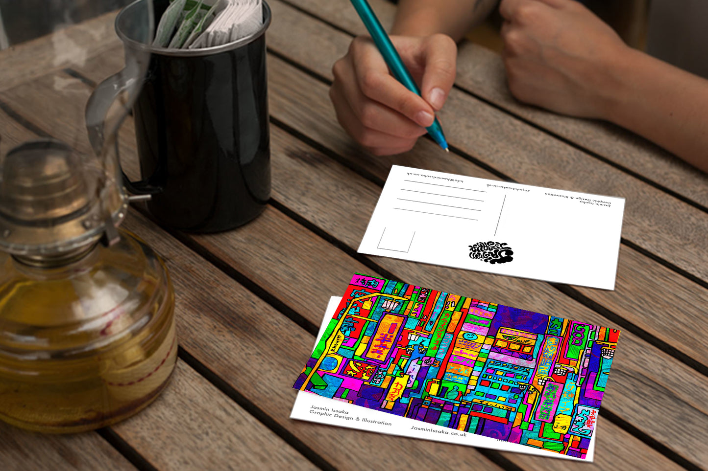 Tokyo Psychedelic Postcard image 3