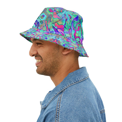 Pink Charmed Water - Psychedelic Festival & Everyday Bucket Hat  image 6