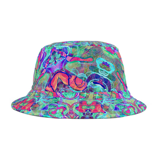 Pink Charmed Water - Psychedelic Festival & Everyday Bucket Hat  image 1