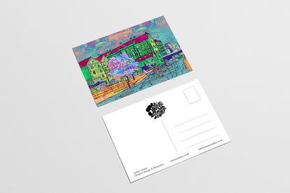 Nottingham Postcard of Waterfront & Canal House image 2