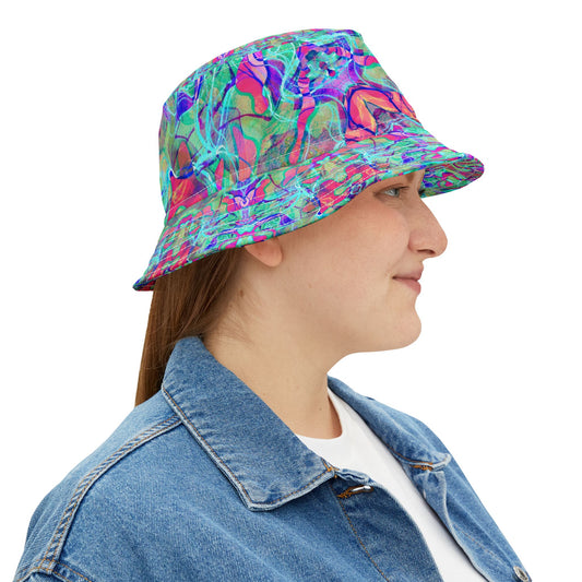 Pink Charmed Water - Psychedelic Festival & Everyday Bucket Hat  image 0