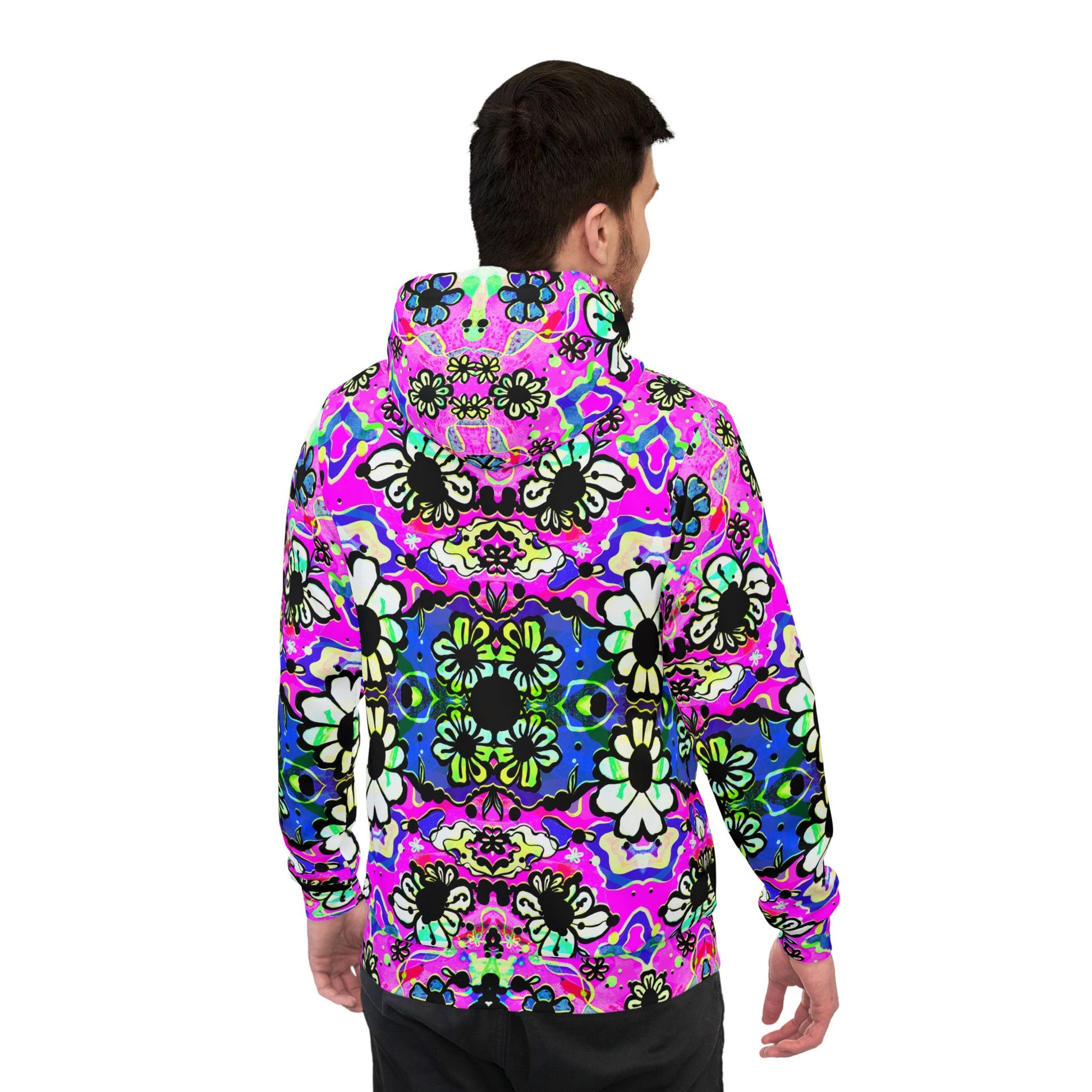 Badu Bloom  – Psychedelic Festival Hoodie & Everyday Athletic Wear image 3