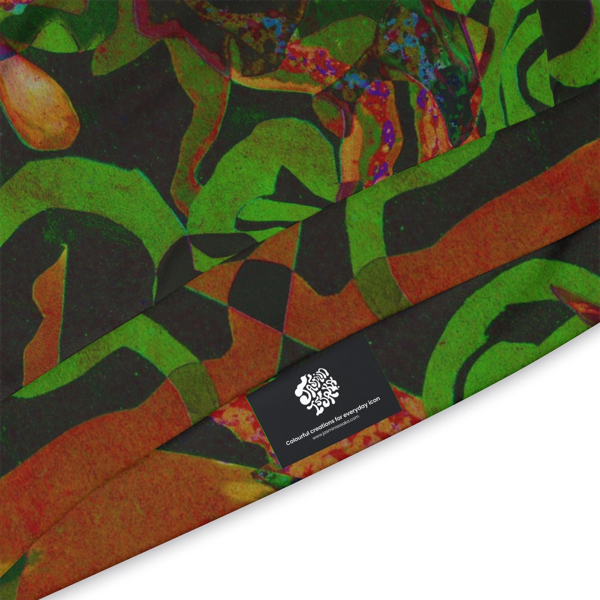 Jungle vs Predator - Psychedelic Abstract Athletic Hoodie  image 8