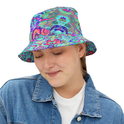 Pink Charmed Water - Psychedelic Festival & Everyday Bucket Hat  image 4