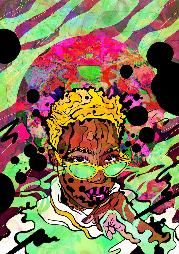 Soul Portraits: Bespoke Afro-Psychedelic Illustration Portraits