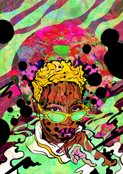 Soul Portraits: Bespoke Afro-Psychedelic Illustration Portraits